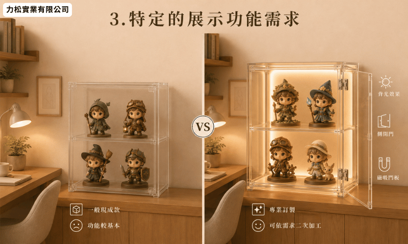 3.特定的展示功能需求｜AI示意圖